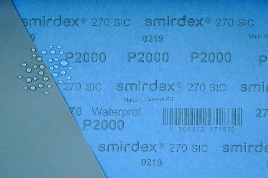 Εικόνα της Smirdex 270 Αδιάβροχο Φύλλο Λείανσης Ντουκόχαρτο 230x280mm