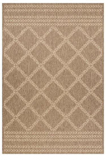 Εικόνα της NewPlan Χαλί Ethnik 2012C Brown/Caramel Beige - 200X285