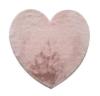 Εικόνα της NewPlan Χαλί Puffy FC19 Pink Heart Antislip - 160X160Η