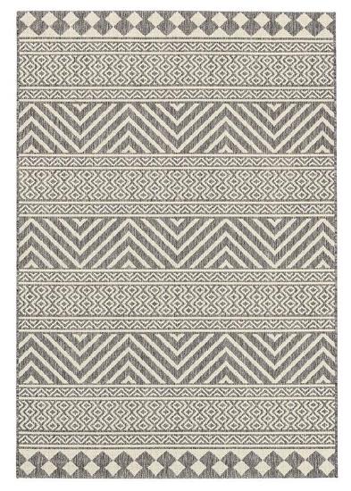 Εικόνα της NewPlan Χαλί Ethnik 7525D  Grey-Ecru - 200X285