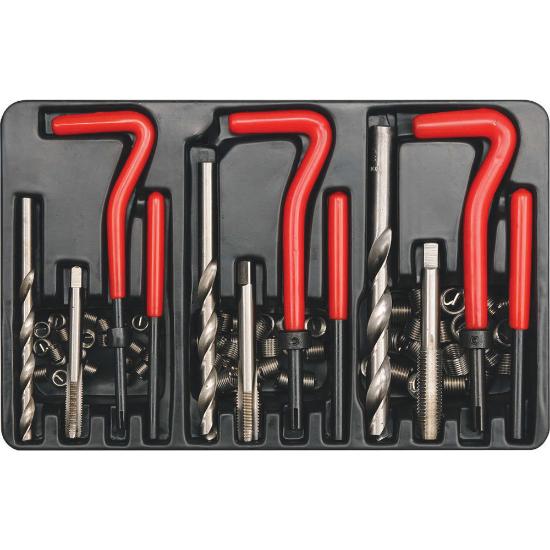 Εικόνα της Yato YT-1769 Σετ Επιδιόρθωσης Σπειρωμάτων HSS 88τμχ