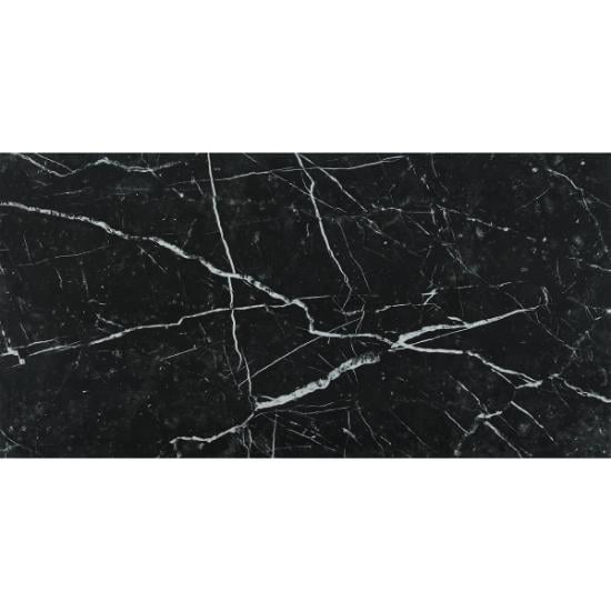 Εικόνα της Bagno Tiles Πλακάκι Marmo Black Gloria Hi Gloss 60X120Cm