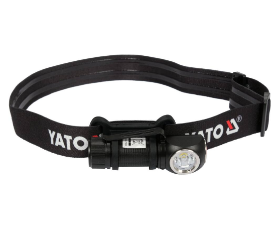 Εικόνα της Yato Φακός Led Κεφαλής 2 Σε 1 300Lm 3W YT-08597