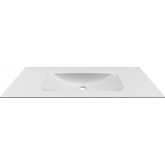 Εικόνα της Karag Νιπτήρας Επίπλου Μονός Anim 120 White Bdviv120Wh46 120,5X46,5X12Cm