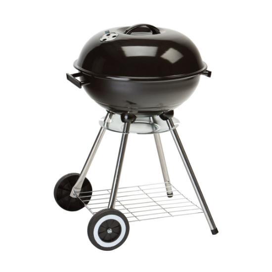 Εικόνα της Estia Ψησταριά Κάρβουνου Bbq 44Cm Με Καπάκι Και Ρόδες Μεταφοράς