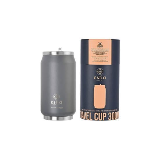 Εικόνα της Estia Θερμός Travel Cup Save the Aegean 300ml Fjord Grey