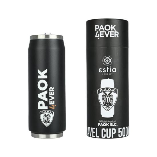 Εικόνα της Estia Θερμός Travel Cup 500ML PAOK  B.C. Official