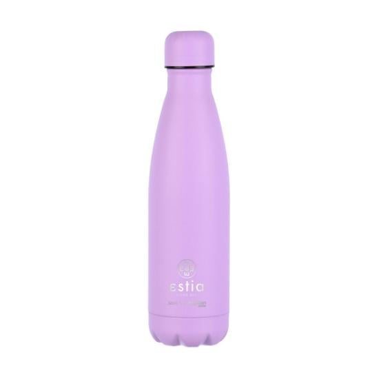 Εικόνα της Estia Θερμός Flask Lite Save the Aegean 500ml Lavender Purple