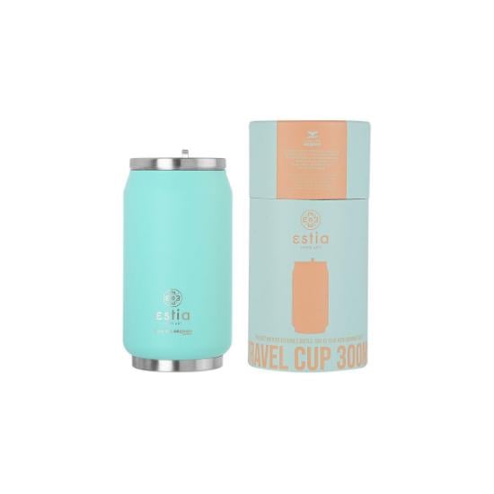 Εικόνα της Estia Θερμός Travel Cup Save the Aegean 300ml Bermuda Green