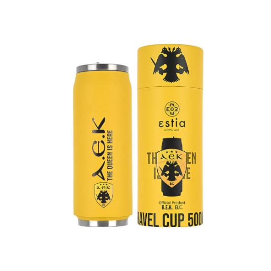 Εικόνα της Estia Θερμός Travel Cup 500ML AEK  B.C. Official