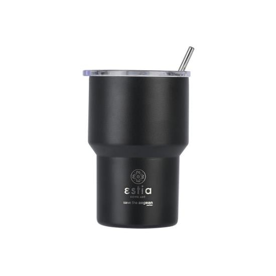 Εικόνα της Estia Θερμός Mug Lite Save The Aegean Midnight Black 400ml