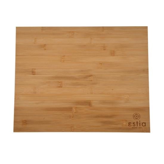 Εικόνα της Estia Επιφάνεια Κοπής Bamboo Essentials Γωνιακή 48x38cm