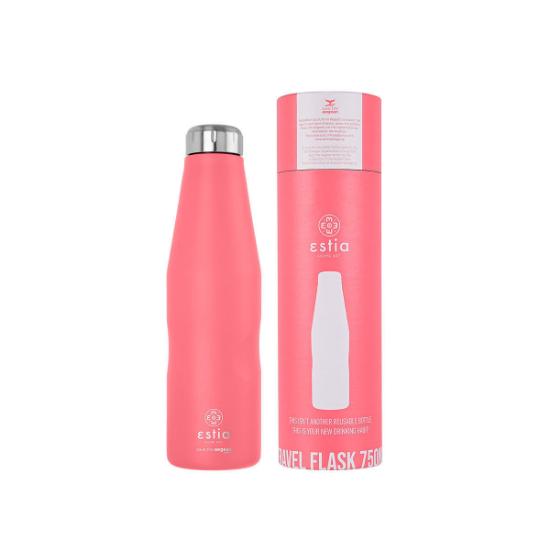 Εικόνα της Estia Θερμός Travel Flask Save the Aegean 750ml Fusion Coral