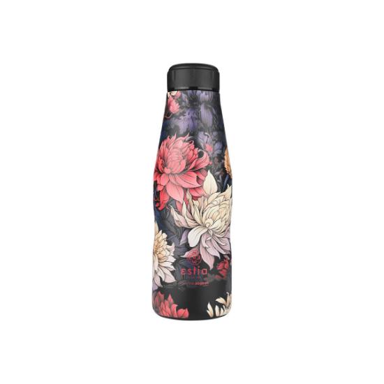 Εικόνα της Estia Θερμός Travel Flask Save The Aegean 500Ml Midnight Blossom