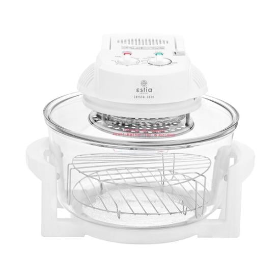 Εικόνα της Estia Φουρνάκι Ρομπότ Crystal Cook 1400w 12lt Με Αντιστάσεις Λευκό