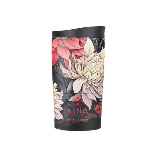 Εικόνα της Estia Θερμός Travel Mug Save The Aegean 350Ml Midnight Blossom