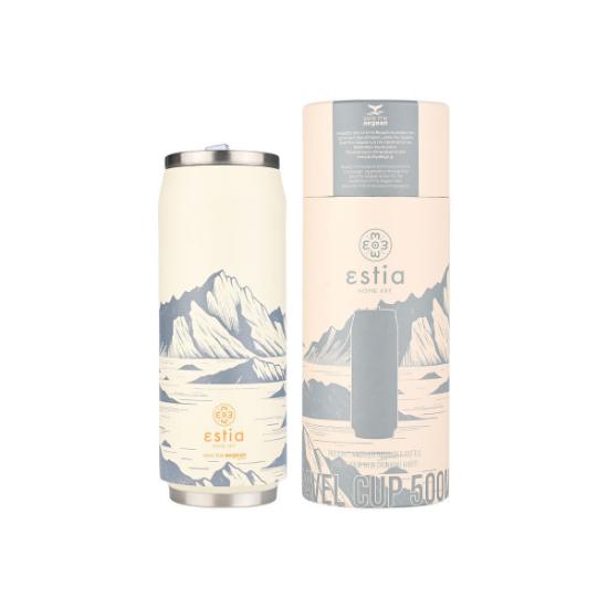 Εικόνα της Estia Travel Cup Θερμός Ανοξείδωτο BPA Free Save The Aegean 500ml - Alpine Essence