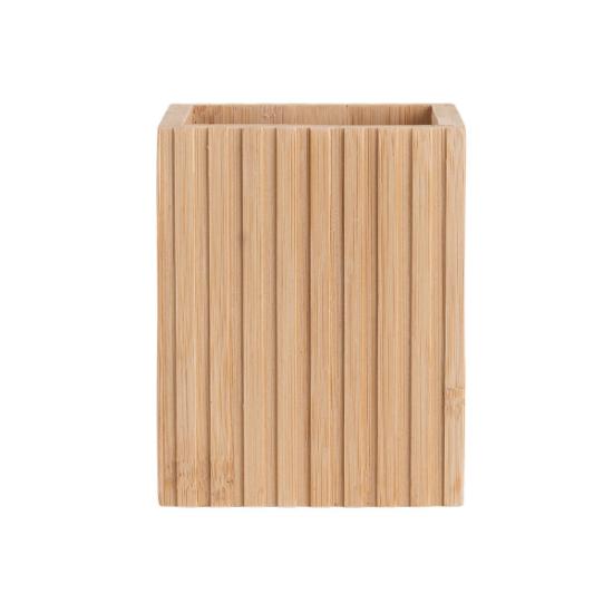 Εικόνα της Estia Θήκη Οδοντόβουρτσας Bamboo Essentials Τετράγωνη 8.3x6.5x10.3cm