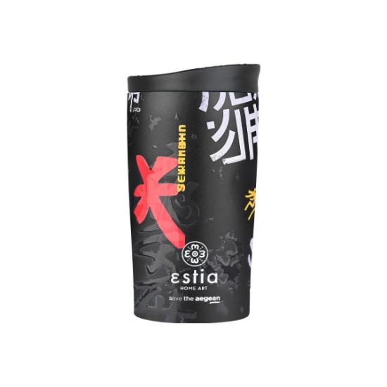 Εικόνα της Estia Θερμός Travel Mug Save The Aegean 350Ml Tokyo Underground