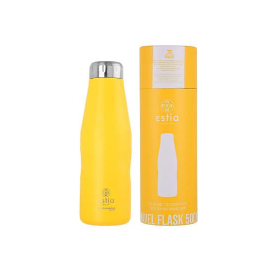 Εικόνα της Estia Θερμός Travel Flask 500ML Burnt Yellow