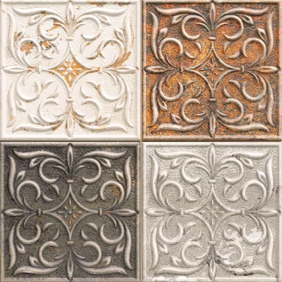 Εικόνα της Bagno Tiles Πλακάκι Antigua Lis Mix 33X33Cm