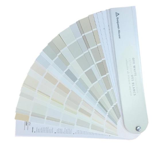 Εικόνα της Benjamin Moore Off Whites Βεντάλια Χρωμάτων