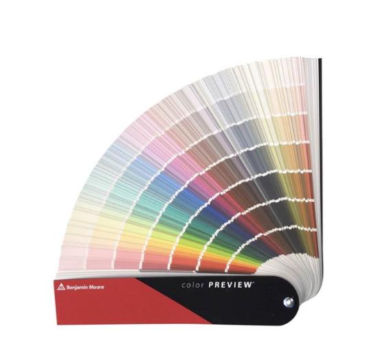 Εικόνα της Benjamin Moore Color Preview Βεντάλια Χρωμάτων