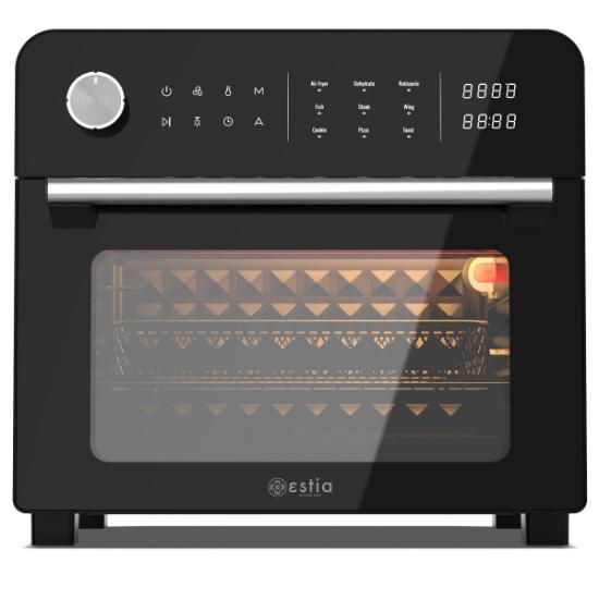 Εικόνα της Estia Φριτέζα Αέρος - Φουρνάκι Titan Chef 1700W 23Lt Με 9 Προγράμματα Μαγειρέματος