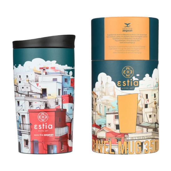 Εικόνα της Estia Θερμός Travel Mug Save The Aegean 350Ml Urban Mythos