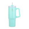 Εικόνα της Estia Estia Θερμος Straw Tumbler Xl Save The Aegean 900Ml Bermuda Green