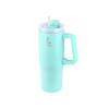 Εικόνα της Estia Estia Θερμος Straw Tumbler Xl Save The Aegean 900Ml Bermuda Green