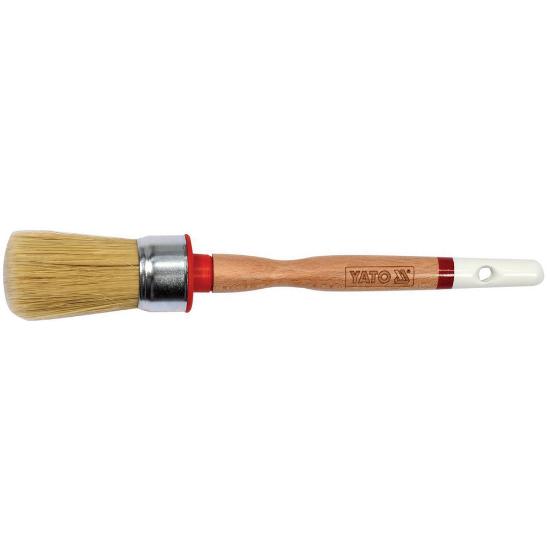 Εικόνα της Yato Πινέλο Βαφής Στρογγυλό 40mm