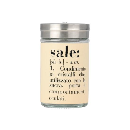 Εικόνα της Estia Δοχείο Για Αλατι Allure Γυάλινο 4.8X8.2cm Μπεζ