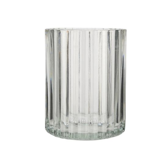 Εικόνα της Estia Ποτηράκι Μπάνιου Alivio Γυάλινο Ανάγλυφο 7.8X10cm Διάφανο