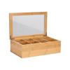 Εικόνα της Estia Κουτί Αποθήκευσης Bamboo 8 Θηκες 31X19X9cm Με Καπάκι