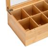 Εικόνα της Estia Κουτί Αποθήκευσης Bamboo 8 Θηκες 31X19X9cm Με Καπάκι