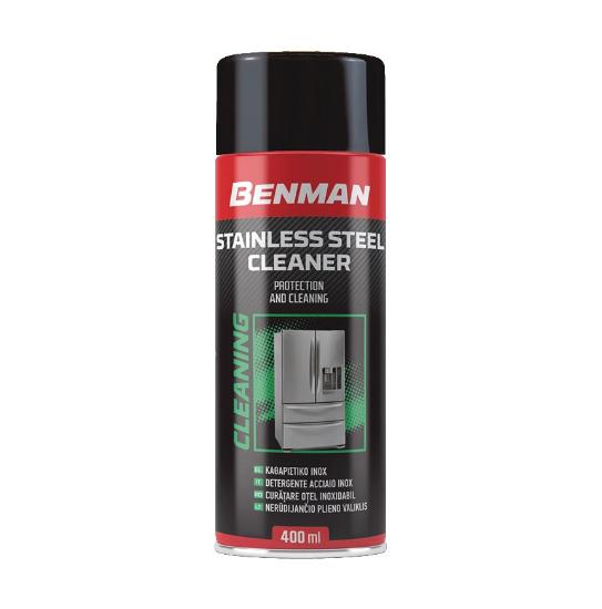 Εικόνα της Benman 28593 Σπρέι καθαριστικό ανοξείδωτων επιφανειών 400 ml