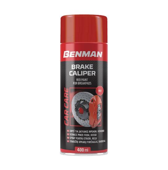 Εικόνα της Benman 33871 Σπρέι χρώμα για δαγκάνες φρένων κόκκινο 400ml