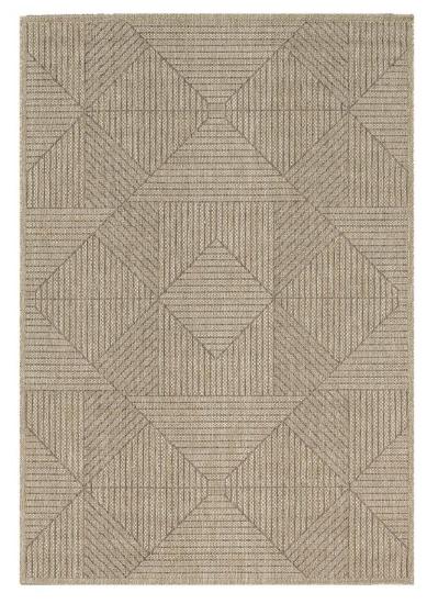 Εικόνα της NewPlan Χαλί Ethnik 2011C Brown/Caramel Beige - 133X190