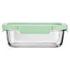 Εικόνα της Estia Φαγητοδοχείο Click&Seal Γυάλινο 1520ml 23.5X17.8X7.6cm Με Καπάκι Πλαστικό Mint