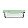 Εικόνα της Estia Φαγητοδοχείο Click&Seal Γυάλινο 1050ml 21.6X16.5X7.4cm Με Καπάκι Πλαστικό Mint