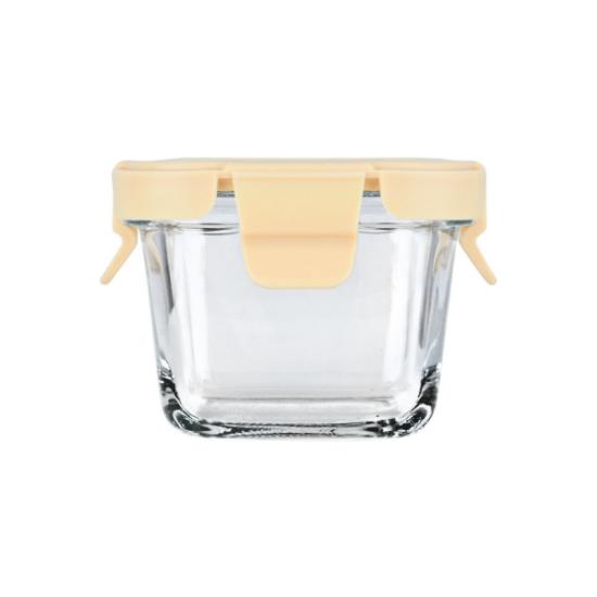 Εικόνα της Estia Φαγητοδοχείο Click&Seal Γυάλινο 160Ml 9.2X9.2X6.3Cm Με Καπάκι Πλαστικό Ivory
