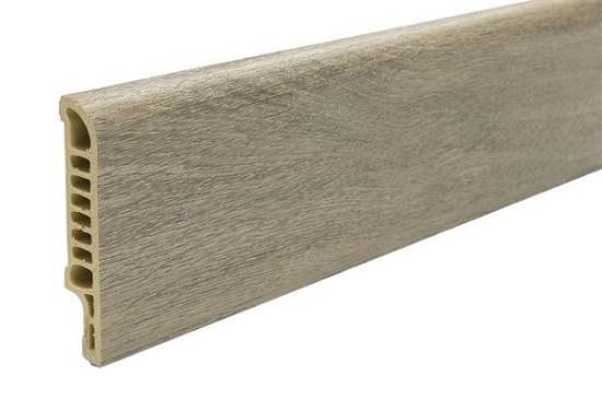 Εικόνα της NewPlan Περβάζι Bινυλικό Smoked Oak 9704 Classic 70Χ2400Mm