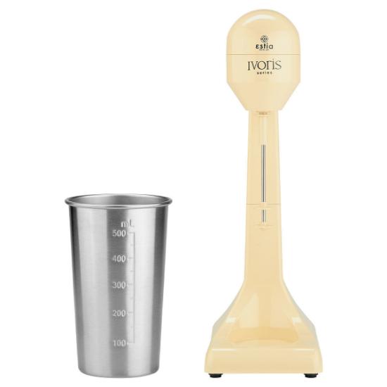 Εικόνα της Estia Φραπεδιέρα Επιτραπέζια 100W με 2 Ταχύτητες Μπεζ