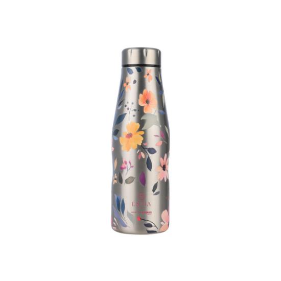 Εικόνα της Estia Θερμός Travel Flask Save The Aegean 500Ml Silver Botanic