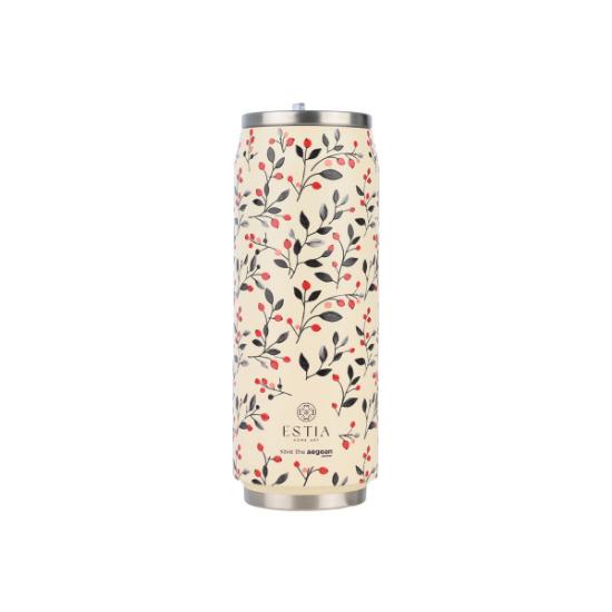 Εικόνα της Estia Θερμός Travel Cup Save The Aegean 500Ml Bloom Beige