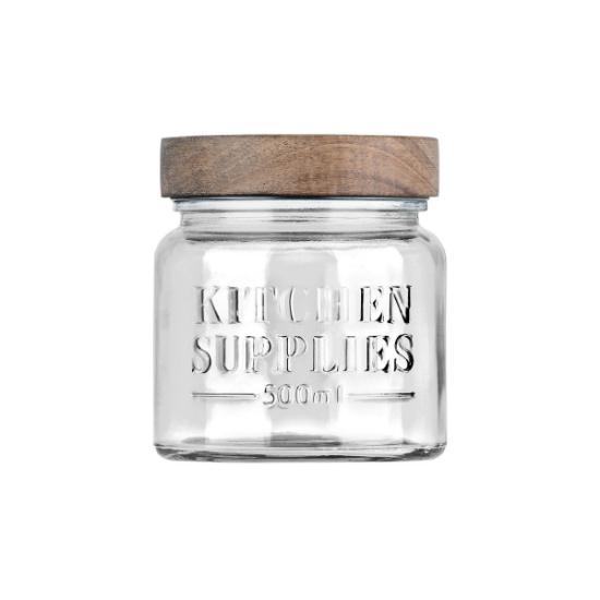 Εικόνα της Estia Δοχείο Αποθήκευσης Allure Γυάλινο 500Ml 10X10X11Cm