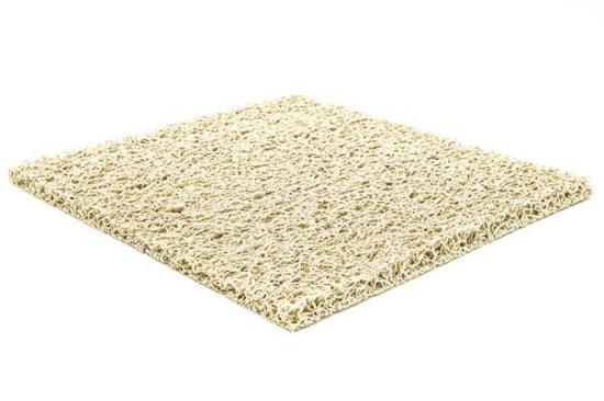 Εικόνα της NewPlan Πλαστικό Δάπεδο Spaghetti 15mm White 1.22M (τετραγωνικό)