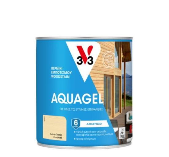 Εικόνα της 3v3 Aquagel Βερνίκι Εμποτισμού Νερού Σατινέ