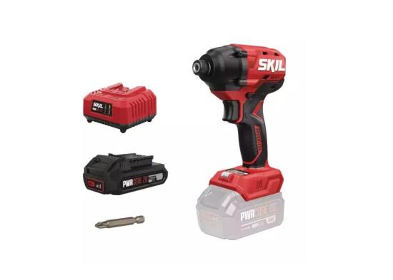 Εικόνα της Skil Σετ Παλμικό Κατσαβίδι 3211 CA & 3116 AA - 20V Με Μπαταρία 2Ah & Φορτιστής